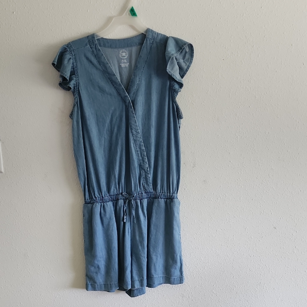 Wonder Nation Blue Kids Romper